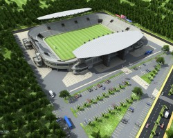 3D Estadio Caaguazú Paraguay